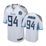 Tennessee Titans #94 Austin Johnson White Nike 20th Anniversary Game Jersey