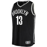13-Shabazz Napier Brooklyn Nets  Jersey - Icon Edition - Black