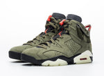 Travis Scott x Air Jordan 6 AJ6TS 3M Men's Shoes