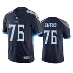 #76 Tennessee Titans Rodger Saffold Navy Vapor Untouchable Limited Jersey