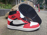 Nike Air Jordan 1 High OG TS SP Black Red