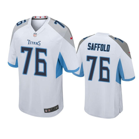 Tennessee Titans #76 Rodger Saffold White Game Jersey