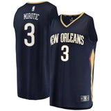 3-Nikola Mirotic New Orleans Pelicans  Jersey - Icon Edition - Navy