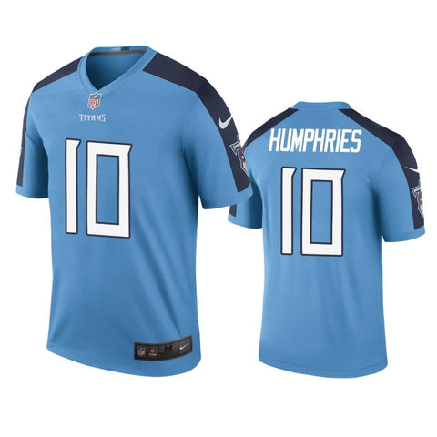 Tennessee Titans #10 Adam Humphries Light Blue Color Rush Legend Jersey