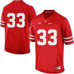 #33 Ohio State Buckeyes Nike Football Jersey - Red