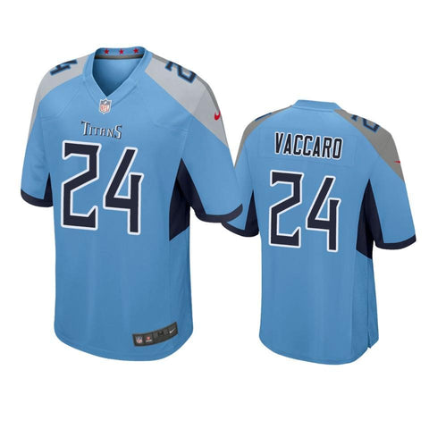 Tennessee Titans #24 Kenny Vaccaro Light Blue Game Jersey