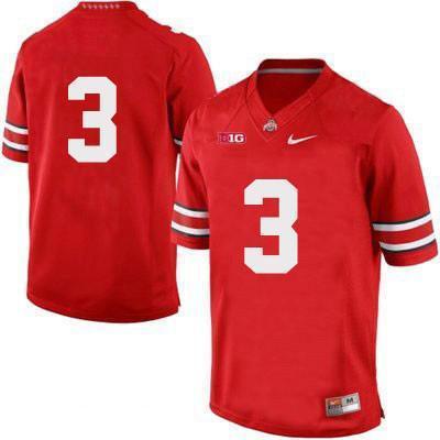 #3 Ohio State Buckeyes Nike Football Jersey - Red