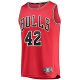 42-Robin Lopez Chicago Bulls Jersey Red - Icon Edition