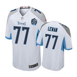 Tennessee Titans #77 Taylor Lewan White Nike 20th Anniversary Game Jersey