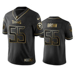 Tennessee Titans Jayon Brown Black Golden Edition 2019 Vapor Untouchable Limited Jersey