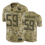 Tennessee Titans #59 2018 Salute to Service Wesley Woodyard Jersey Camo