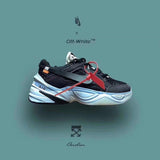 NIKE M2K Tekno x Off White Sneaker