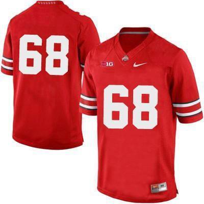 #68 Ohio State Buckeyes Nike Football Jersey - Red