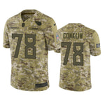 Tennessee Titans #78 2018 Salute to Service Jack Conklin Jersey Camo