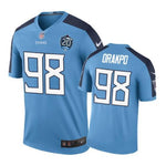 Tennessee Titans #98 Brian Orakpo Nike color rush Light Blue Jersey