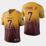 Washington Redskins Dwayne Haskins Color Crash Gradient Burgundy Jersey