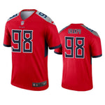 #98 Tennessee Titans Brian Orakpo Red Inverted Legend Jersey - Red