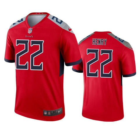 #22 Tennessee Titans Adam Humphries Red Inverted Legend Jersey - Red