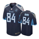 Tennessee Titans #84 Corey Davis navy Nike Game Jersey