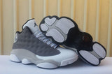 NIKE AIR JORDAN 13 White Gray Men's Sneaker