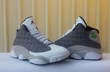 NIKE AIR JORDAN 13 White Gray Men's Sneaker