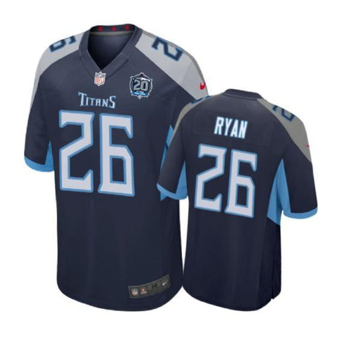 Tennessee Titans #26 Logan Ryan navy Nike Game Jersey