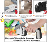 Knife Sharpener 4 Stage Professional Kitchen