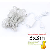 3x2/4x2/6x3m led wedding fairy string light