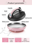 JIQI Automatic Non-stick Crepe Makers mini Pancake