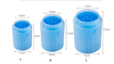 Hond Poot Cleaner Cup Zachte Siliconen Kammen Draagbare Outdoor