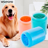 Hond Poot Cleaner Cup Zachte Siliconen Kammen Draagbare Outdoor