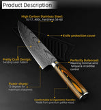 Kitchen knife Chef Knives Japanese 7CR17 440C High Carbon