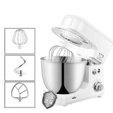 JIQI 4L Stainless Steel Bowl Electric Stand Food Mixer Cream