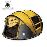 HUILINGYANG camping tent Large space3-4persons automatic