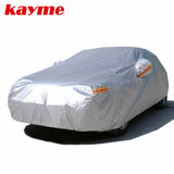 Kayme 210T Waterproof Full Car Covers Outdoor