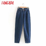 women violet Chic mom jeans pants 2020 new arrival