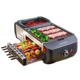 Multifunctional Electric Griddle Hot Pot & Barbecue Grill
