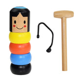 New Immortal Daruma Unbreakable Wooden Magic Toy