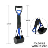 Pet Pooper Scooper Cat Waste Long Handle Cleaner