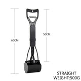 Pet Pooper Scooper Cat Waste Long Handle Cleaner