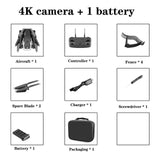 SHAREFUNBAY Drone 4k HD Wide Angle Camera 1080P WiFi