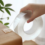 Transparent Magic Nano Tape Washable Reusable Double-Sided