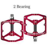 ROCKBROS 4 Bearings Bicycle Pedal Anti-slip Ultralight CNC MTB
