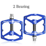 ROCKBROS 4 Bearings Bicycle Pedal Anti-slip Ultralight CNC MTB