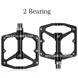 ROCKBROS 4 Bearings Bicycle Pedal Anti-slip Ultralight CNC MTB