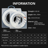 KastKing Kovert 46m 183m 4-50LB 0.16-0.7mm