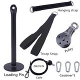 Fitness Pulley Cable System DIY Loading Pin