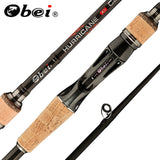 Obei HURRICANE 1.8m 2.1m 2.4m 2.7m 3 section baitcasting fishing
