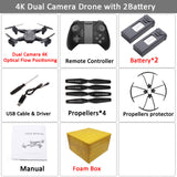 Visuo XS816 RC Drone with 50 Times Zoom WiFi FPV 4K