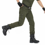 Tactical Pants Army Male Camo Jogger Plus Size Cotton